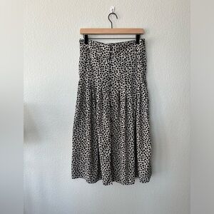 H&M Floral Midi-Skirt